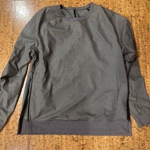 lululemon athletica Gray Sweatshirt